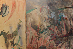 Desembocao (1984) Rafael Colón Morales Medio mixto 57 3/4" x 89"