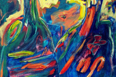 Dos y un Rey (2008) José Graziani Óleo 40" x 30"