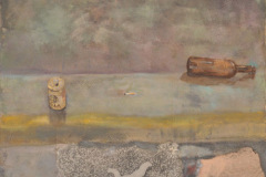 La calle, 1997-1998 Aixa Requena Acrílico, polvo de mármol y pigmentos minerales 47".5x 48"