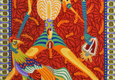 La dolorosa (2008) Marta Pérez García Plancha perdida. Grabado en matriz progresivamente desgastada. 45” x 51”