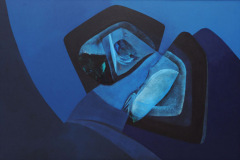 Cosmos (1984) Noemí Ruiz Acrílico 48" x 72"