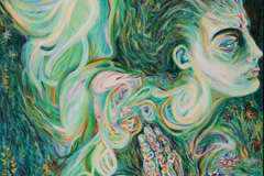 Cimodoce (2000) Susana Herrero Acrílico 24" x 36"