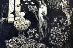 El bautismo (1969) Rafael Tufiño Xilografía, edición 1983 36 3/8" x 39 1/8"