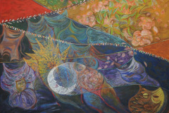 Lizette Lugo (2004) Juracán Medio mixto 64"x 86"