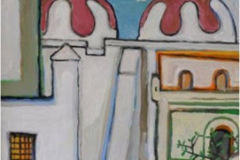 Sin título (1967) Manuel Hernández Acevedo Acrílico 19" x 30"