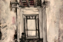 Alma Adentro (1961) Rafael Tufiño Óleo sobre masonite 48” x 34”