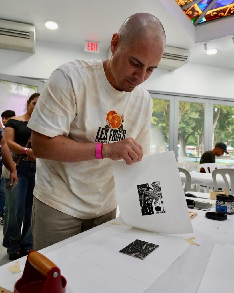 Fotos: Taller de Grabado en Linóleo