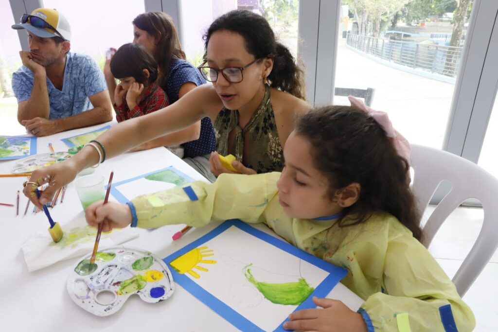 Fotos del Taller: Pequeños Artistas – Paisaje Creativo