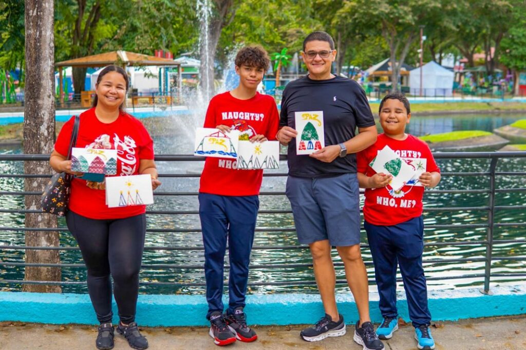 Fotos de Taller de Postales Navideñas