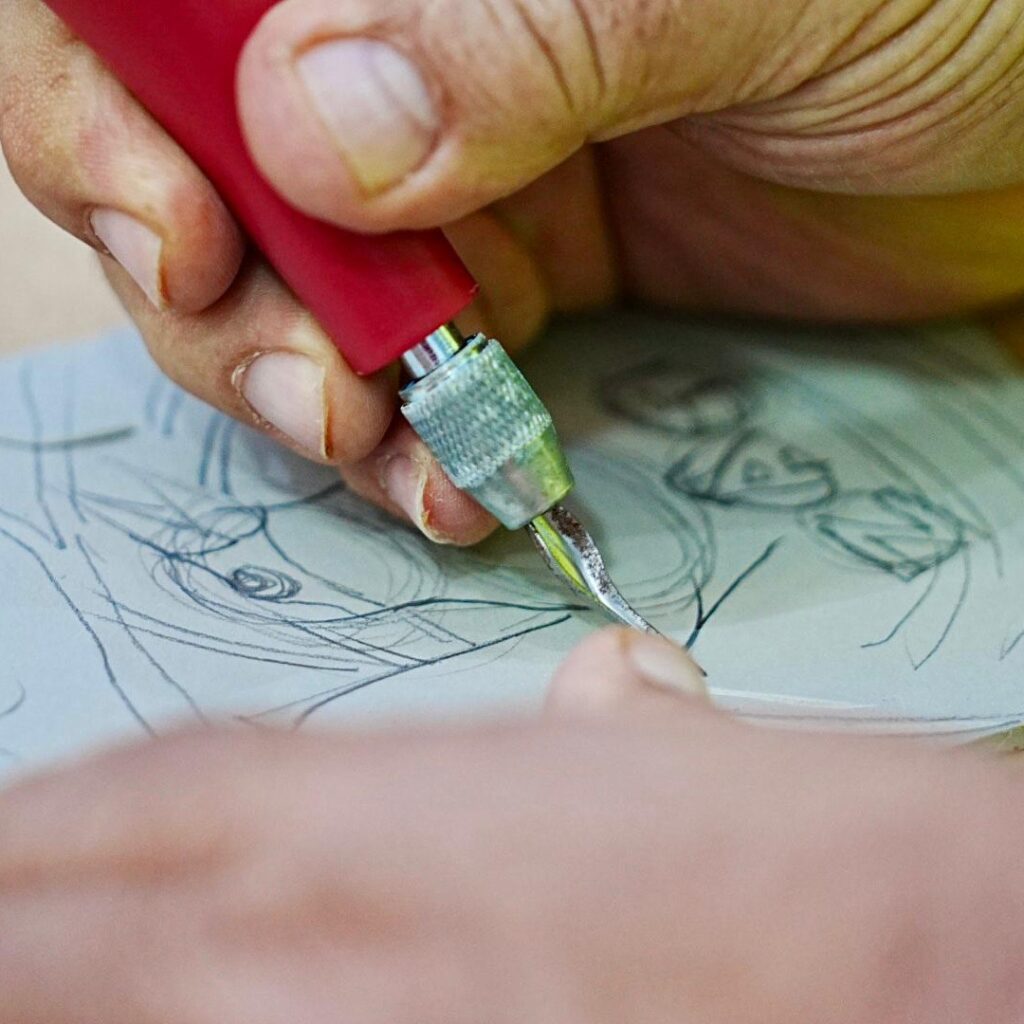 Fotos: Taller de Grabado Histórico