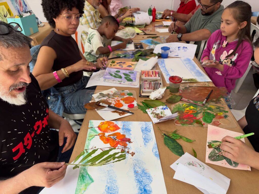 Fotos: Taller de Estampado Botánico