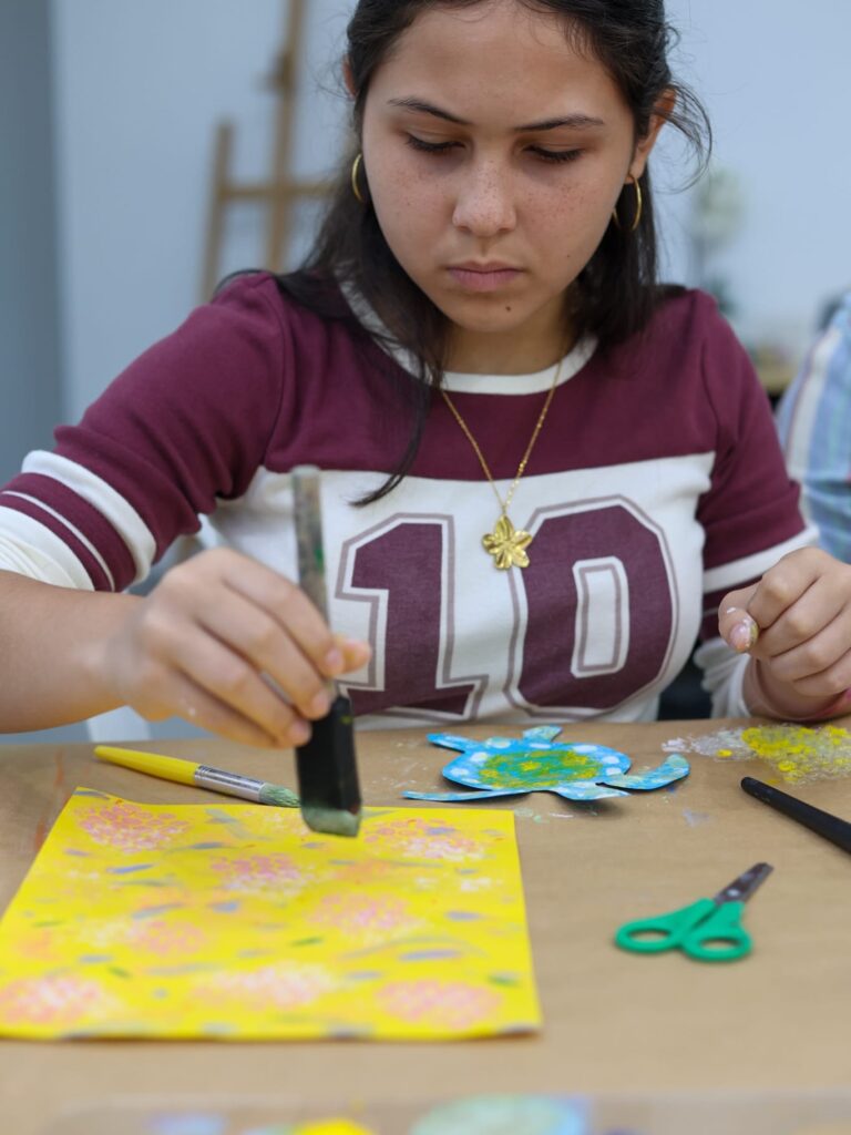 Fotos: Taller de Collage de Texturas