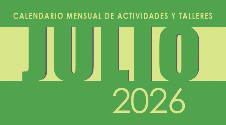 Calendario de Talleres para el Mes de Julio 2026