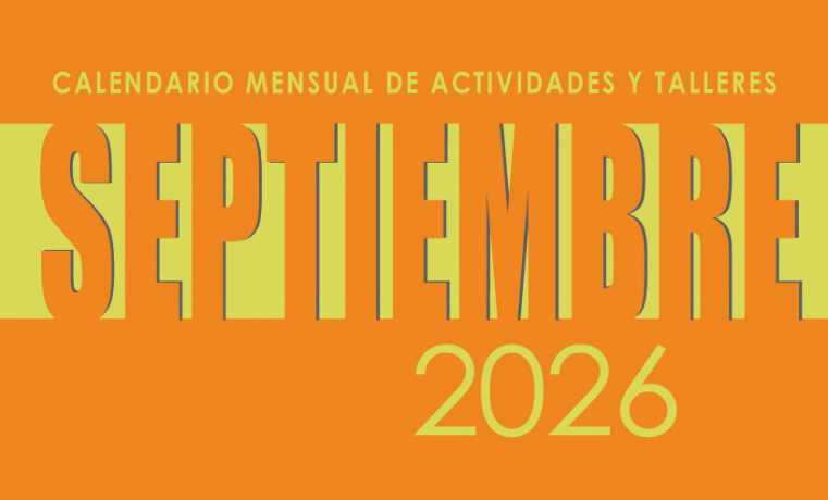 Calendario del Museo MAB para el mes de septiembre de 2026